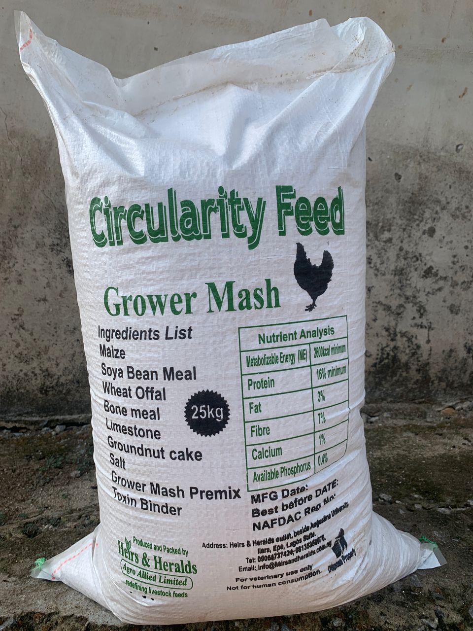 Grower mash
